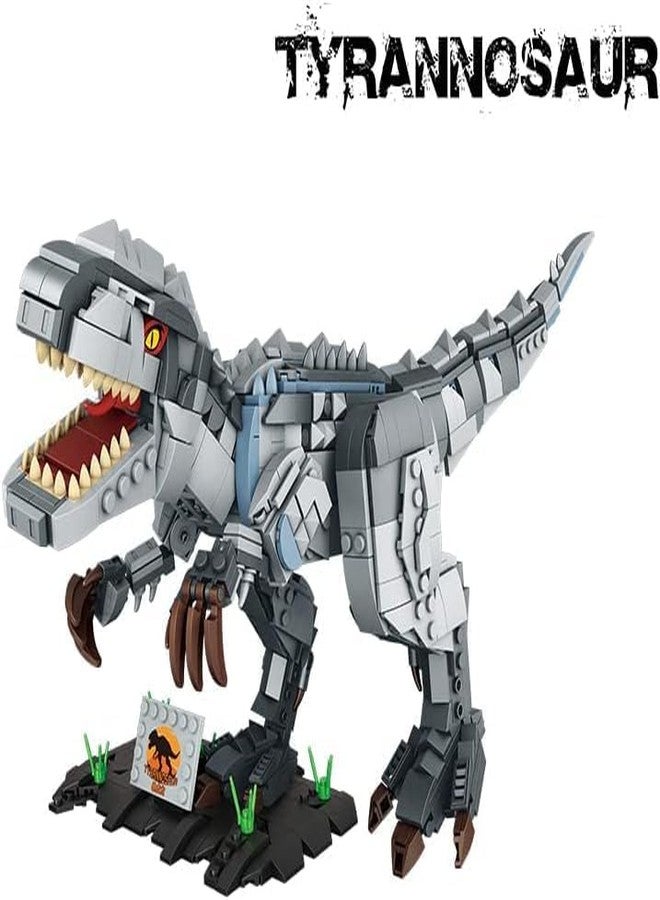 Brighterbee Building Block Dinosaur, Dinosaur Toy Set Movable Dinosaur Building Kits for Children, Tyrannosaurus Rex Model Gift for Dinosaur 993 PCS - Image 3